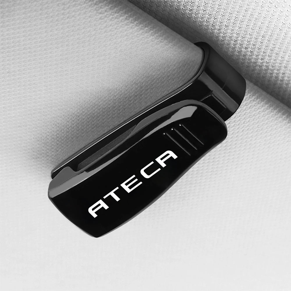 Car Glasses Clip Holder Auto Accessories For Seat Leon Ibiza Ateca Arona Cordoba Toledo Altea Alhambra Arosa Exeo Mii Tarraco